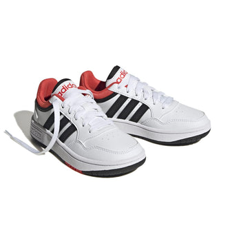 Sneakers bianche da bambino con design 3-stripes adidas Hoops 3.0 K, Brand, SKU s342500179, Immagine 0